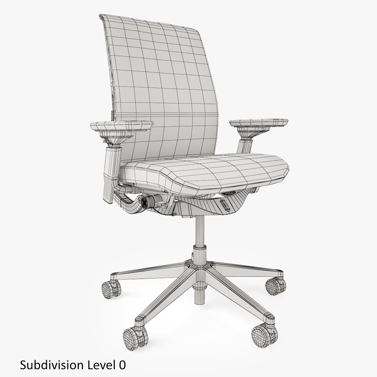 Steelcase Think Office Chair Collection 3D Model
