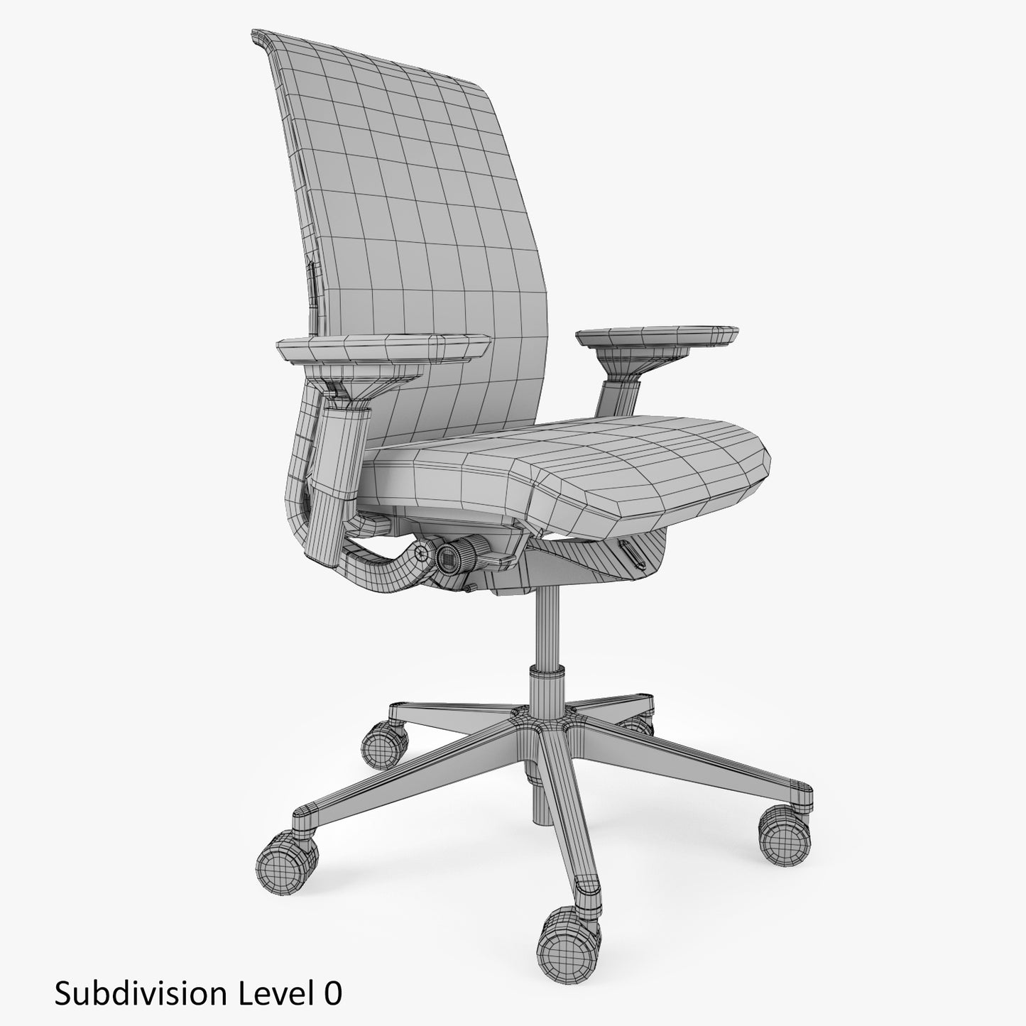 Steelcase Think Office Chair Collection 3D Model
