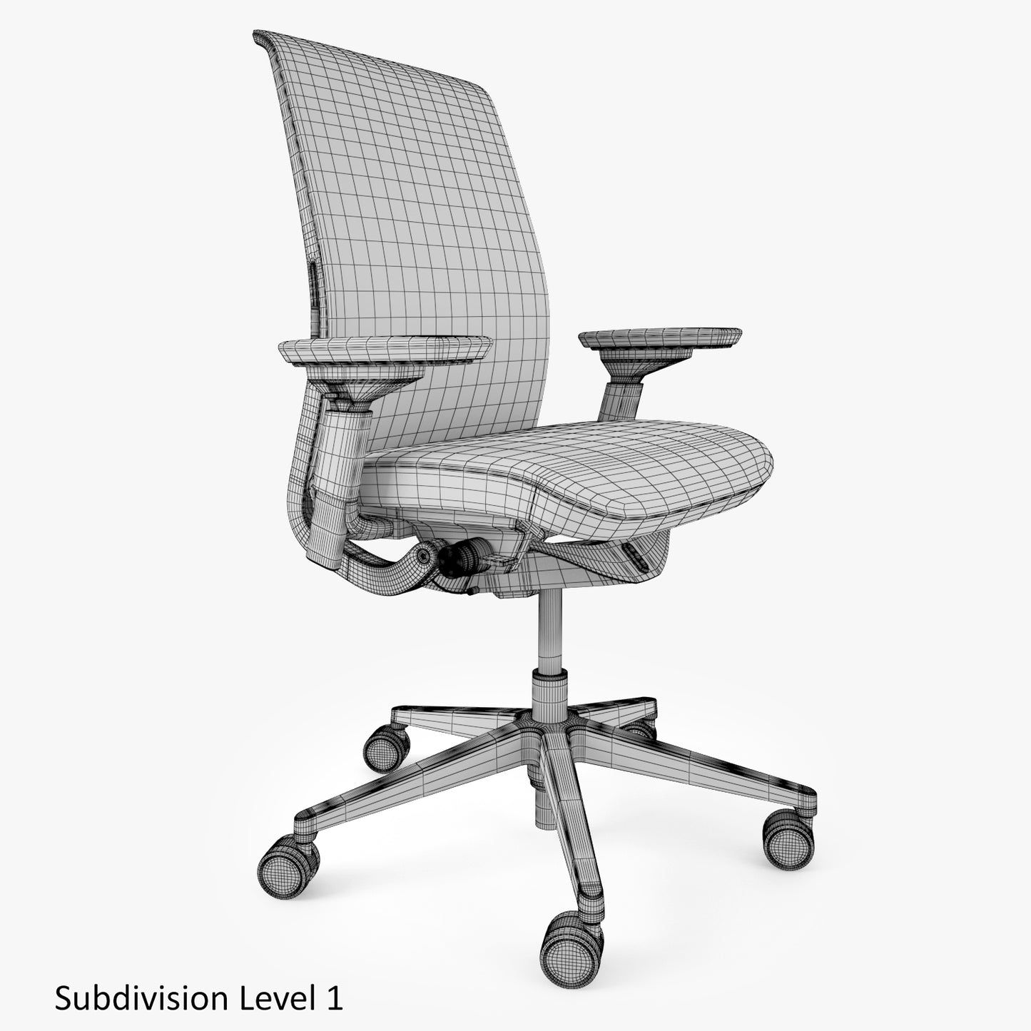Steelcase Think Office Chair Collection 3D Model
