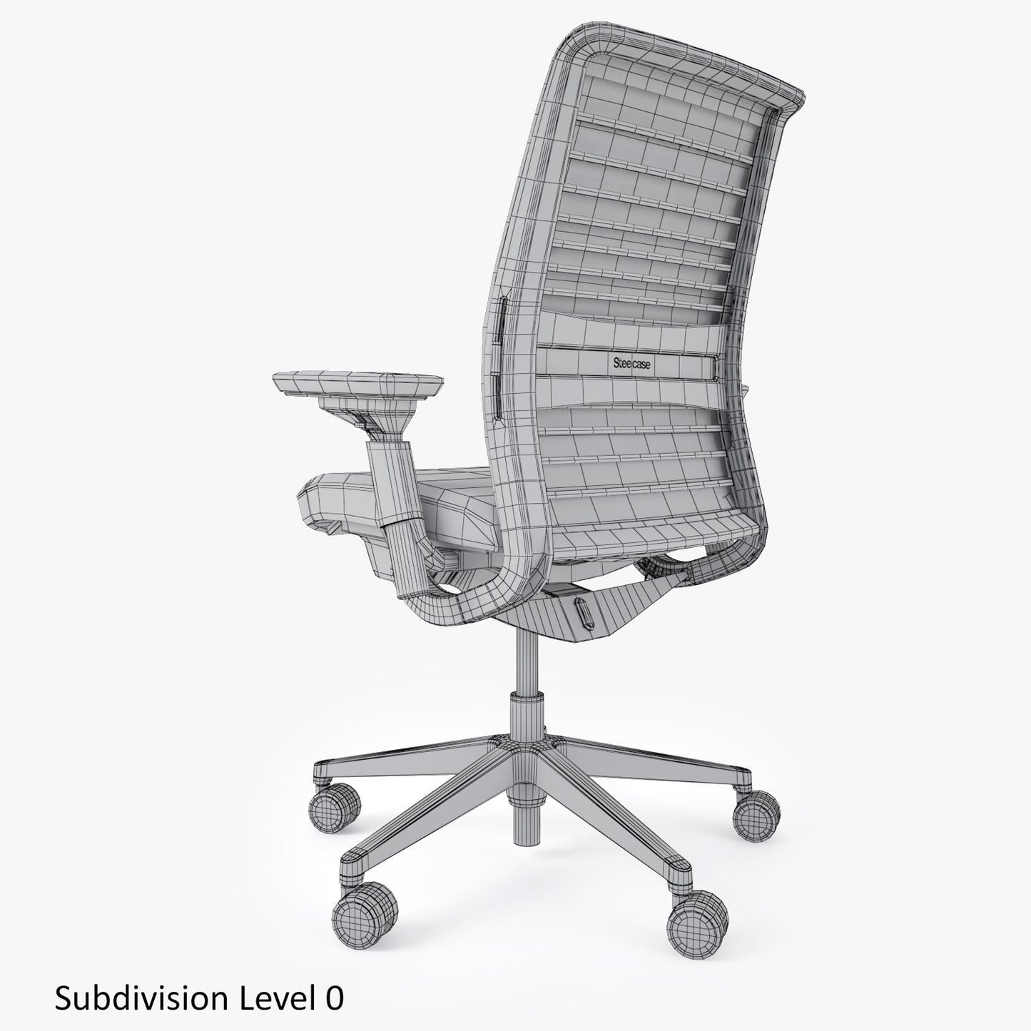Steelcase Think Office Chair Collection 3D Model