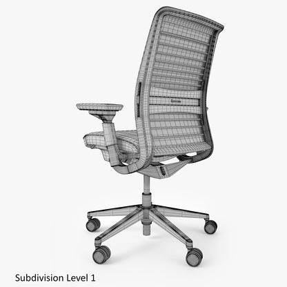 Steelcase Think Office Chair Collection 3D Model