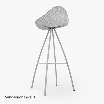 FREE Stua Onda Stool 3D Model