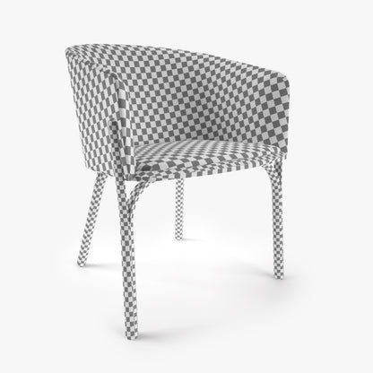 Ton Split Armchair 3D Model