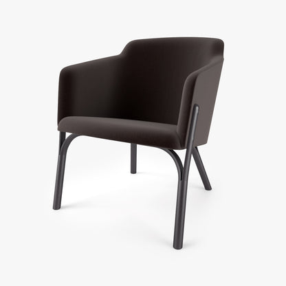 Ton Lounge Armchair Split 3D Model