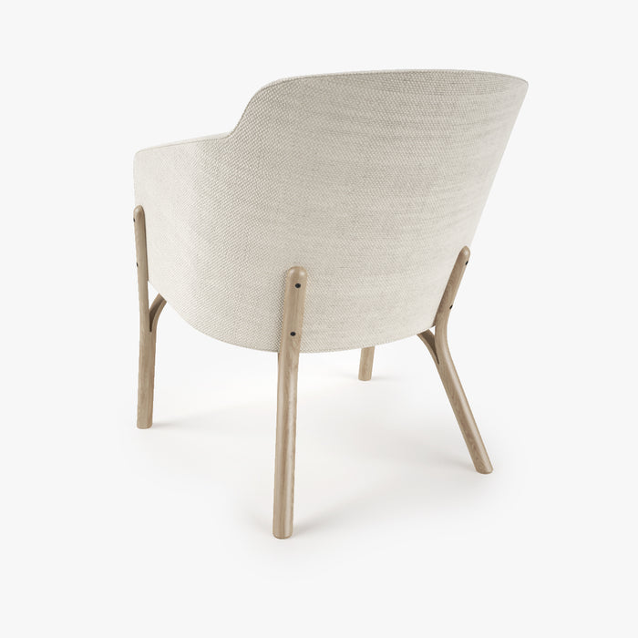 Ton Lounge Armchair Split 3D Model