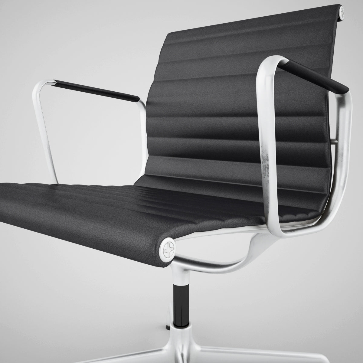 Vitra Aluminium Chair EA 108 3D Model