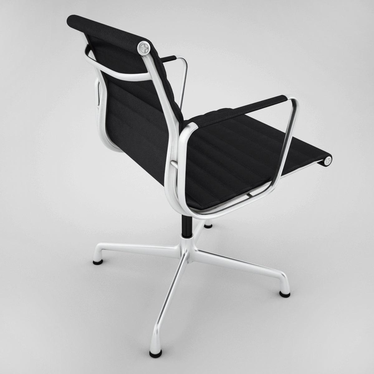 Vitra Aluminium Chair EA 108 3D Model