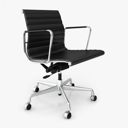 Vitra Aluminium Chair EA 117 3D Model