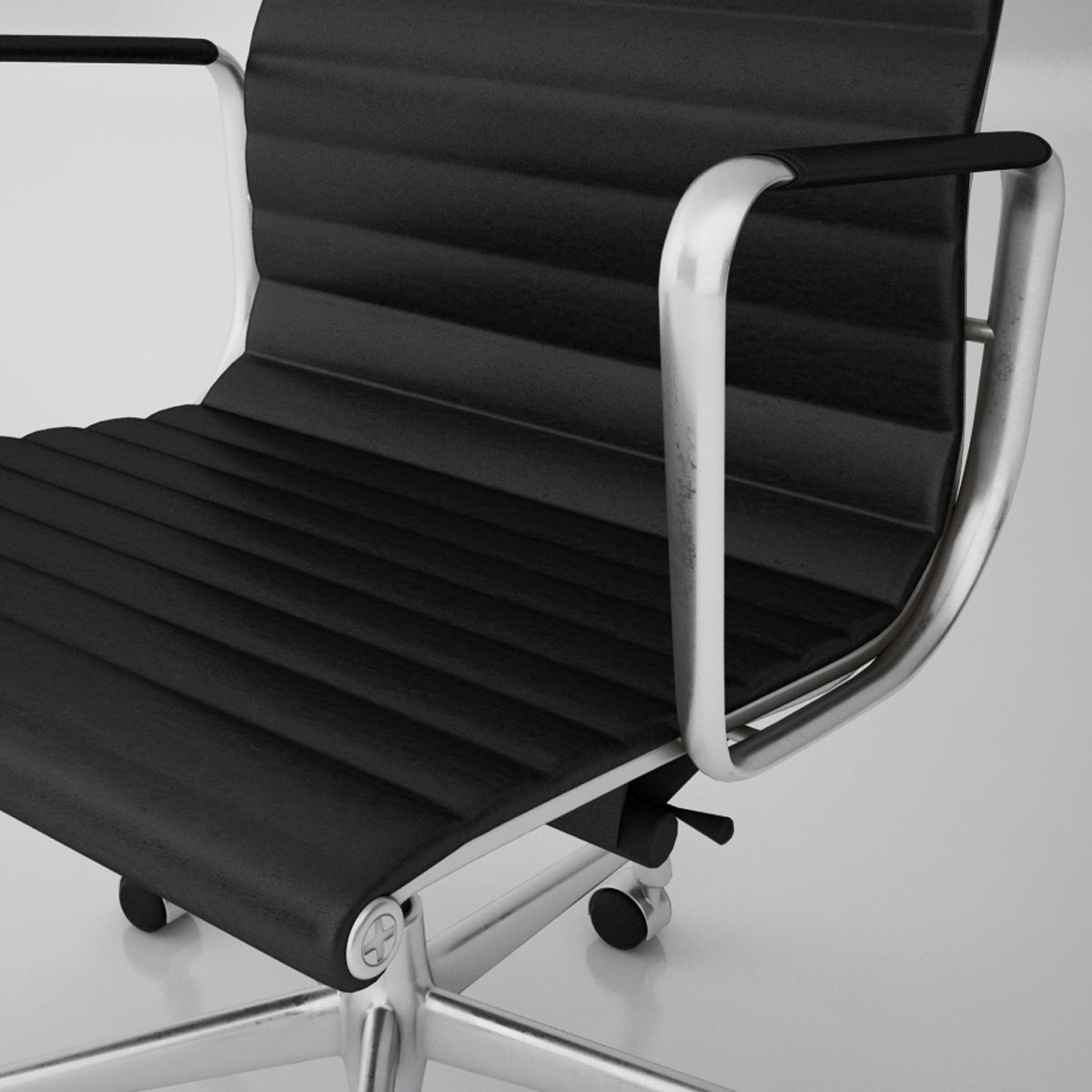 Vitra Aluminium Chair EA 117, 119 3D Model