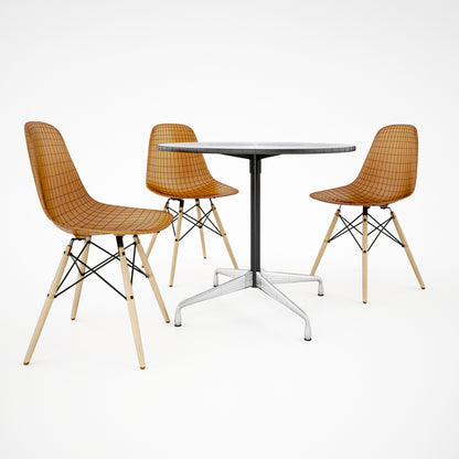 Vitra DSW Chair and Eames Table 3D Model