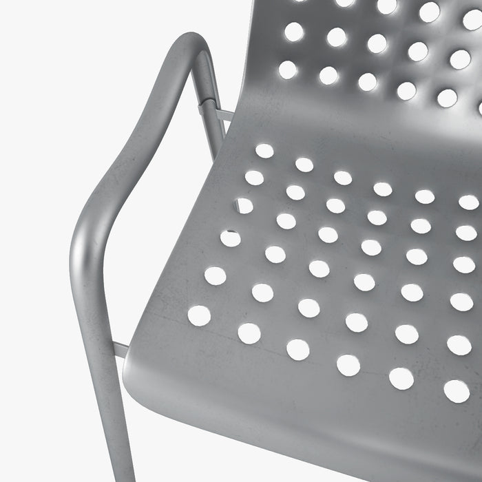 Vitra Landi Chair and Davy Table 3D Model