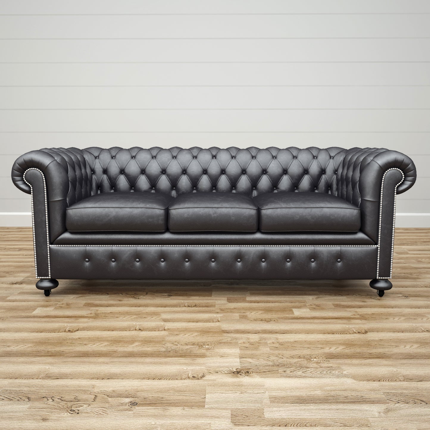 William Blake Chesterfield Sofa Set 3D Model