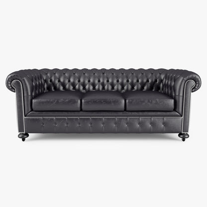 William Blake Chesterfield Sofa Set 3D Model