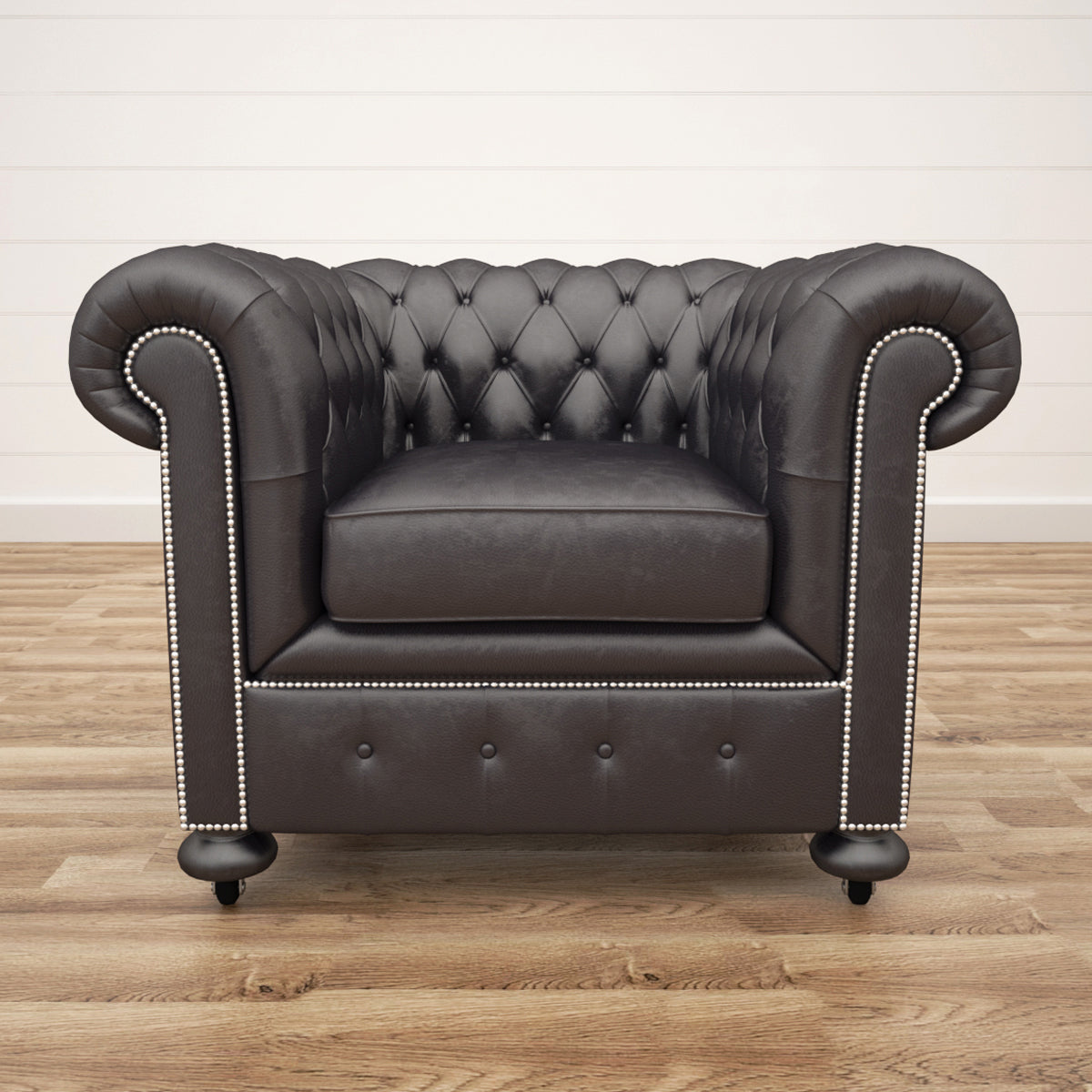 William Blake Chesterfield Sofa Set 3D Model