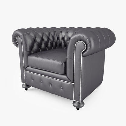 William Blake Chesterfield Sofa Set 3D Model