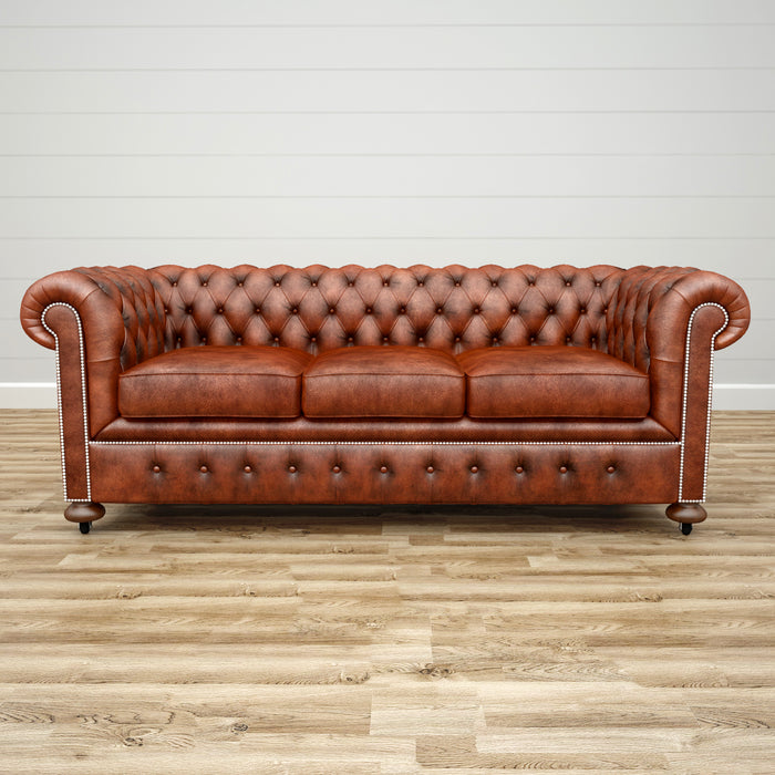 William Blake Sofa Chesterfield Leather 3D Model