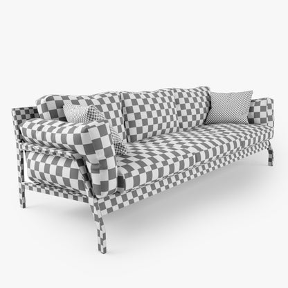 Cassina Eloro Sofa and Armchair 3D Model