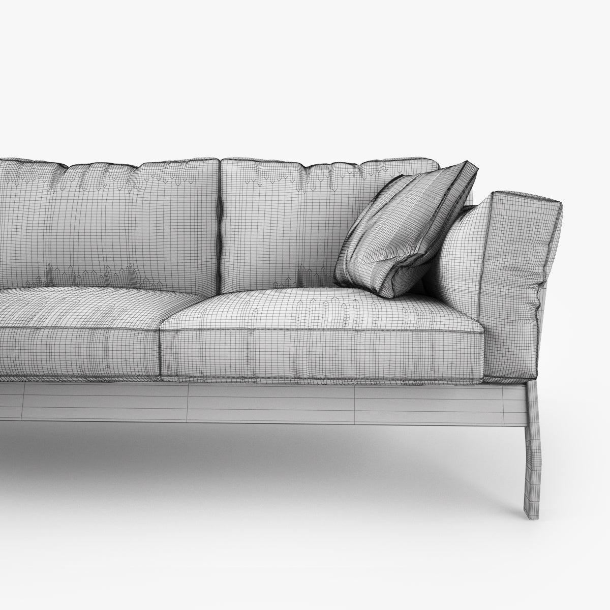 Cassina Eloro Sofa and Armchair 3D Model