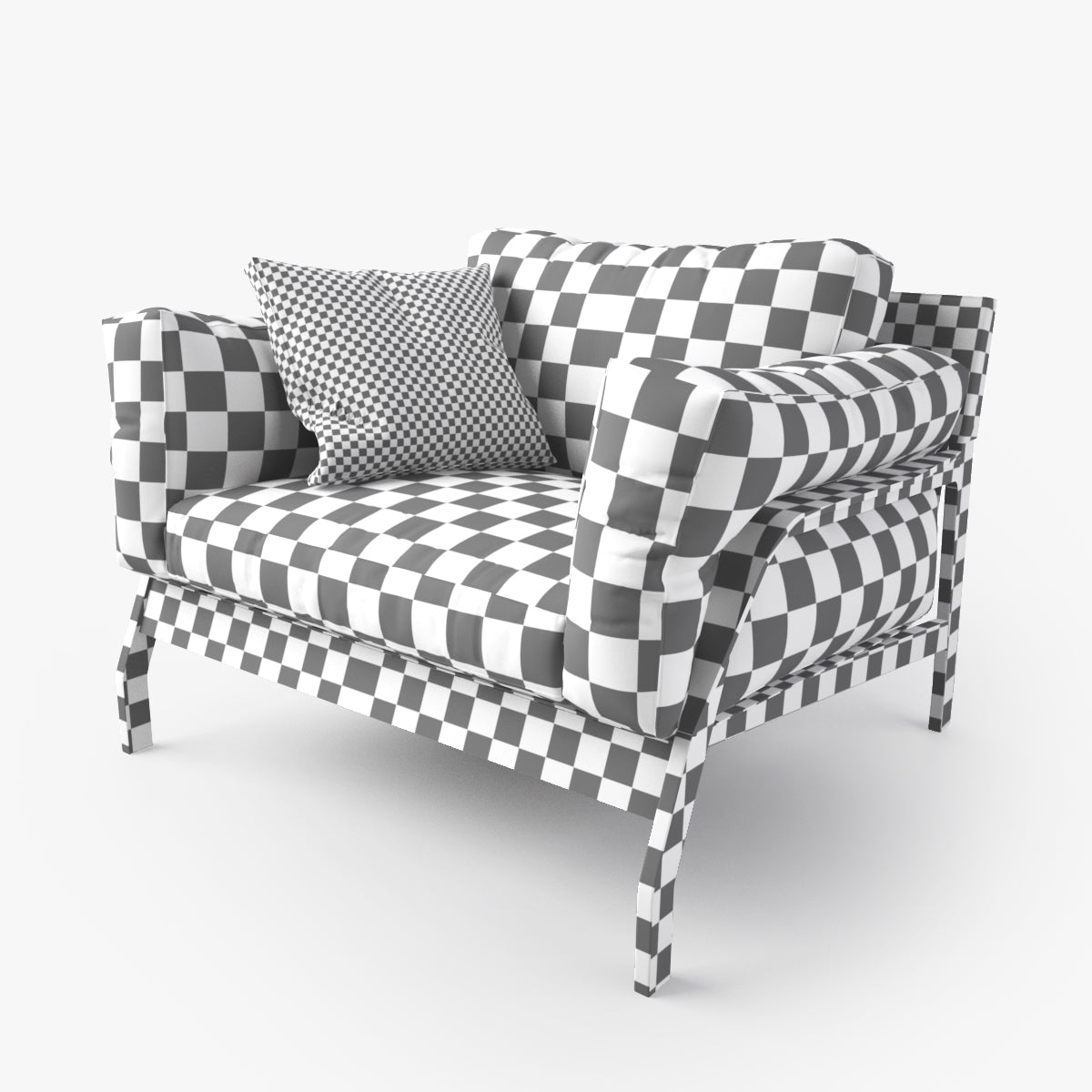 Cassina Eloro Sofa and Armchair 3D Model