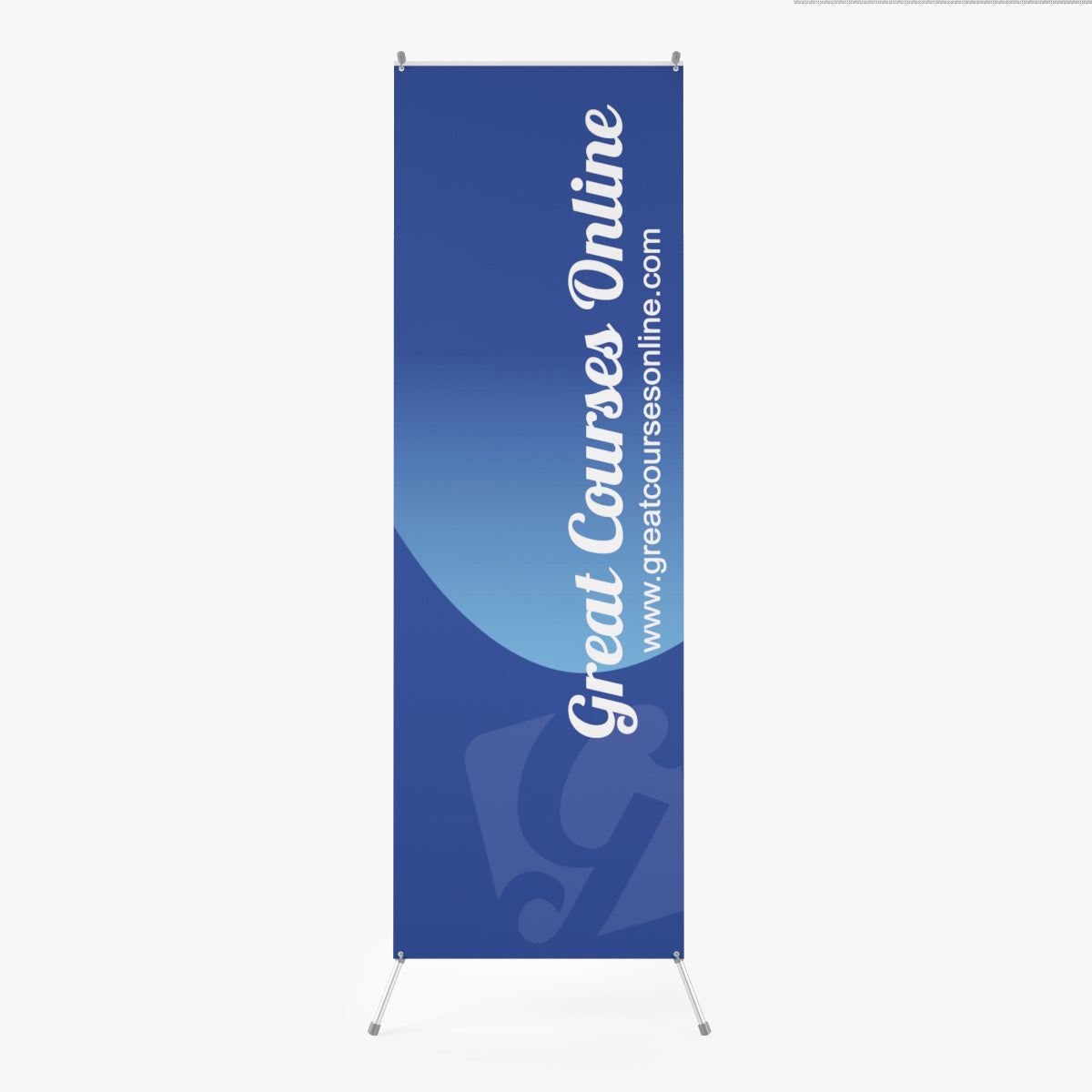 X Banner Stand 3D Model