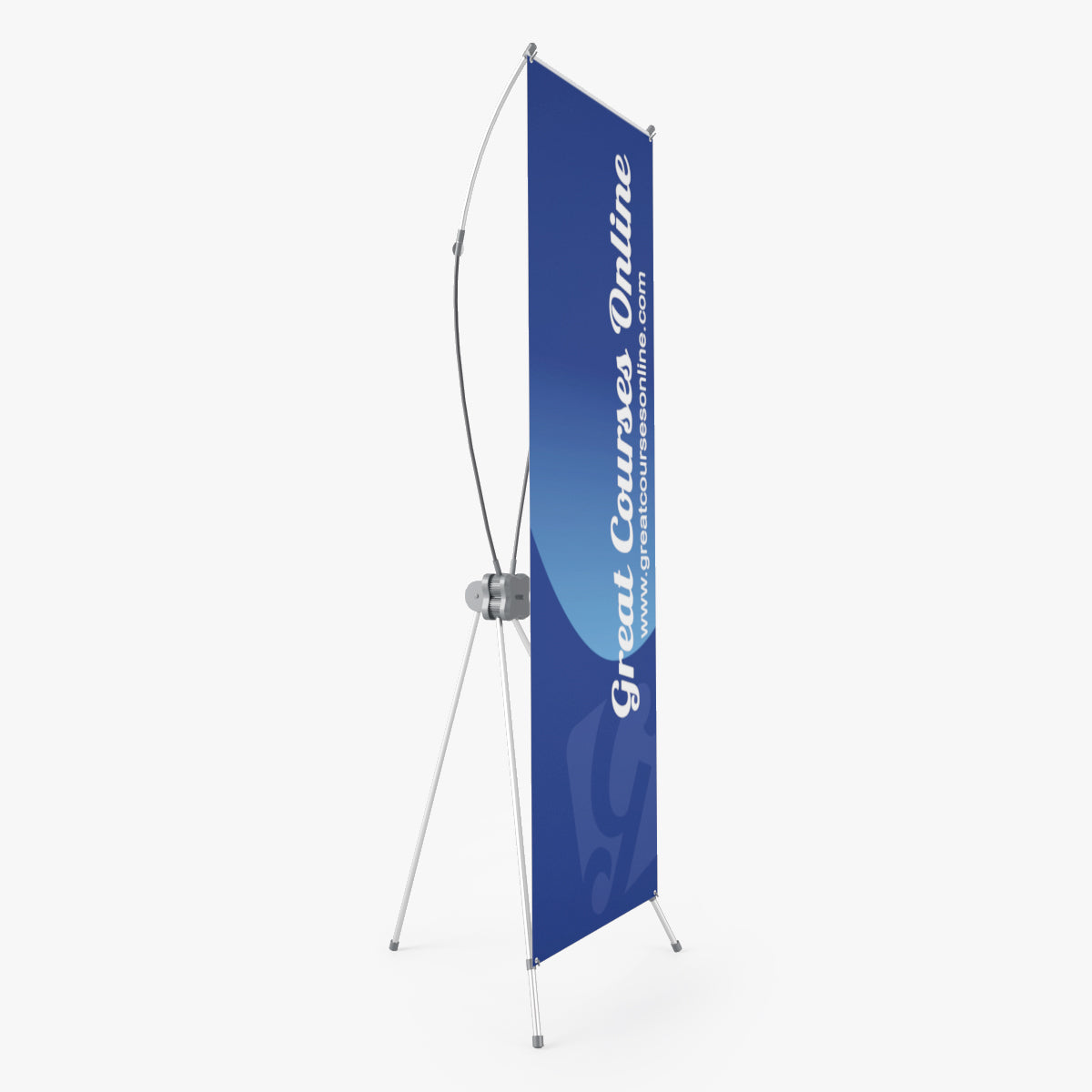 X Banner Stand 3D Model