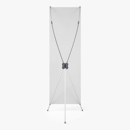 X Banner Stand 3D Model
