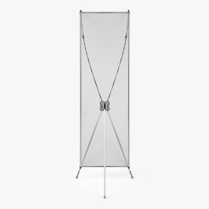 X Banner Stand 3D Model