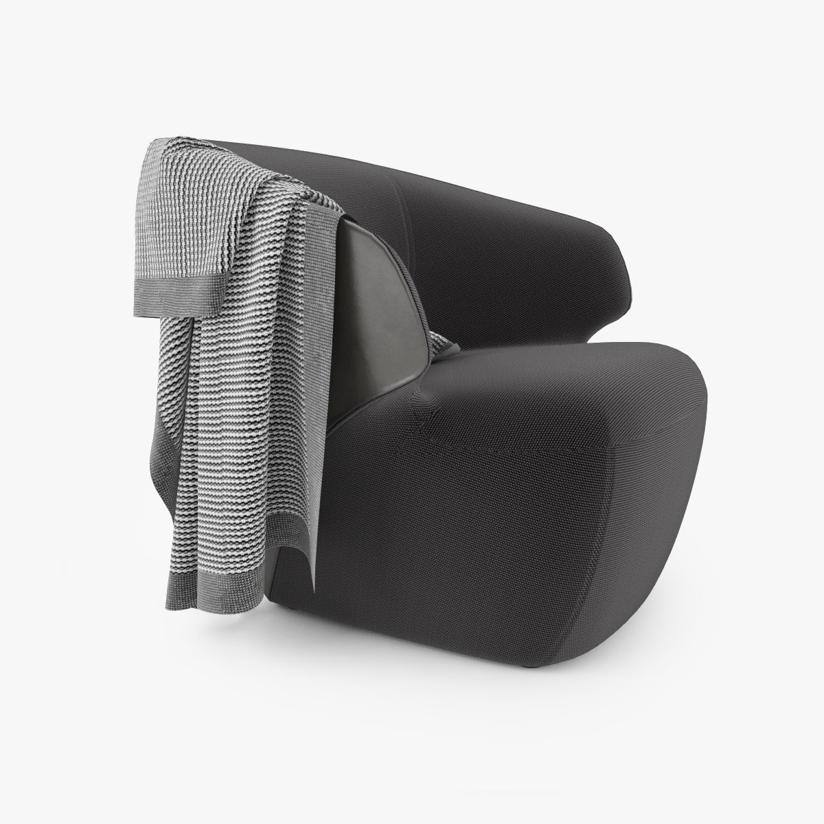 Zanotta Arom Armchair 3D Model