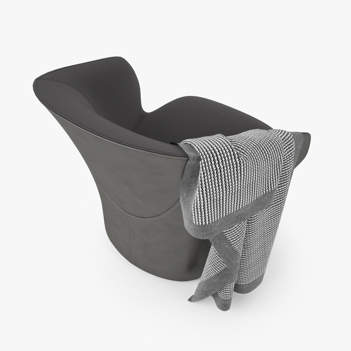 Zanotta Arom Armchair 3D Model