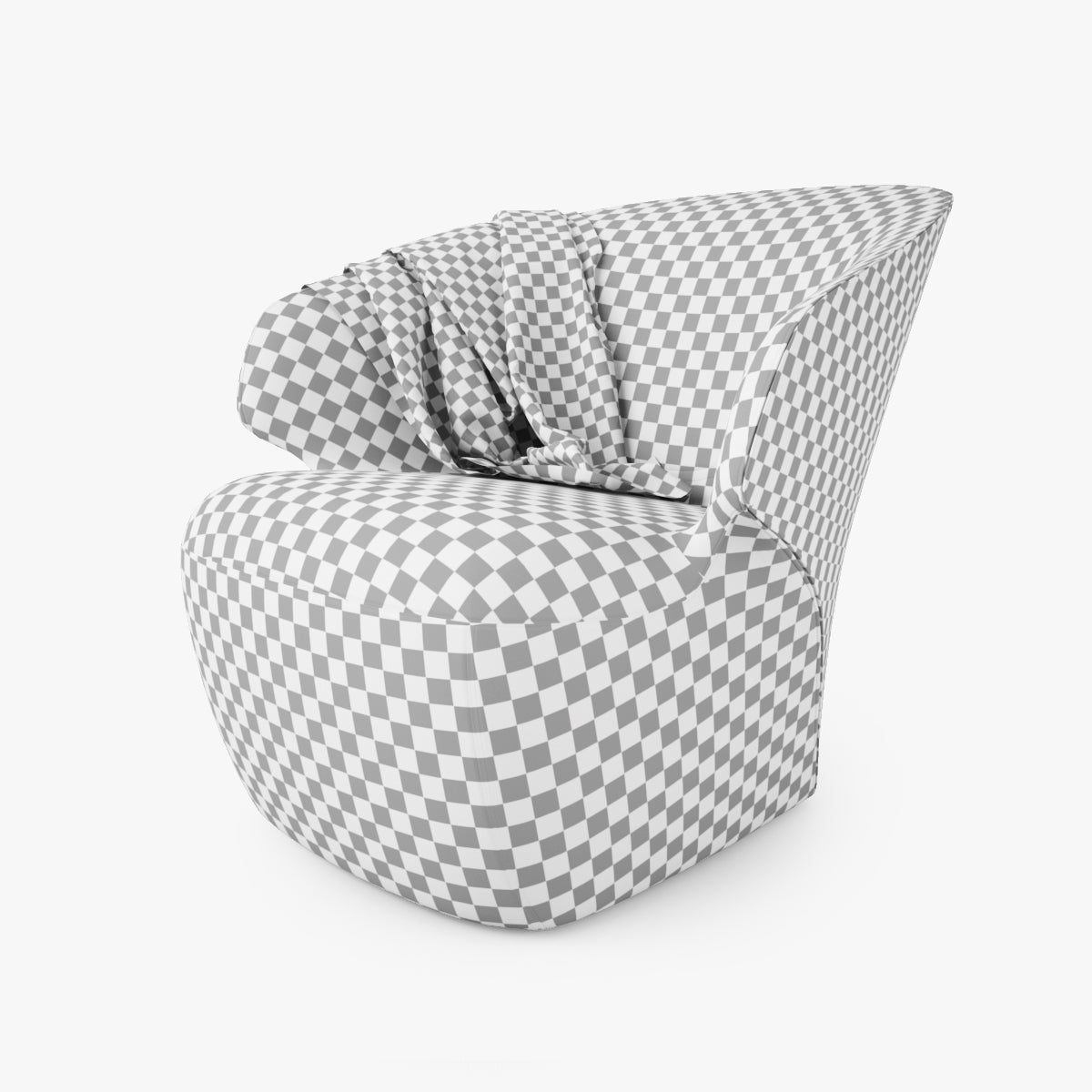 Zanotta Arom Armchair 3D Model