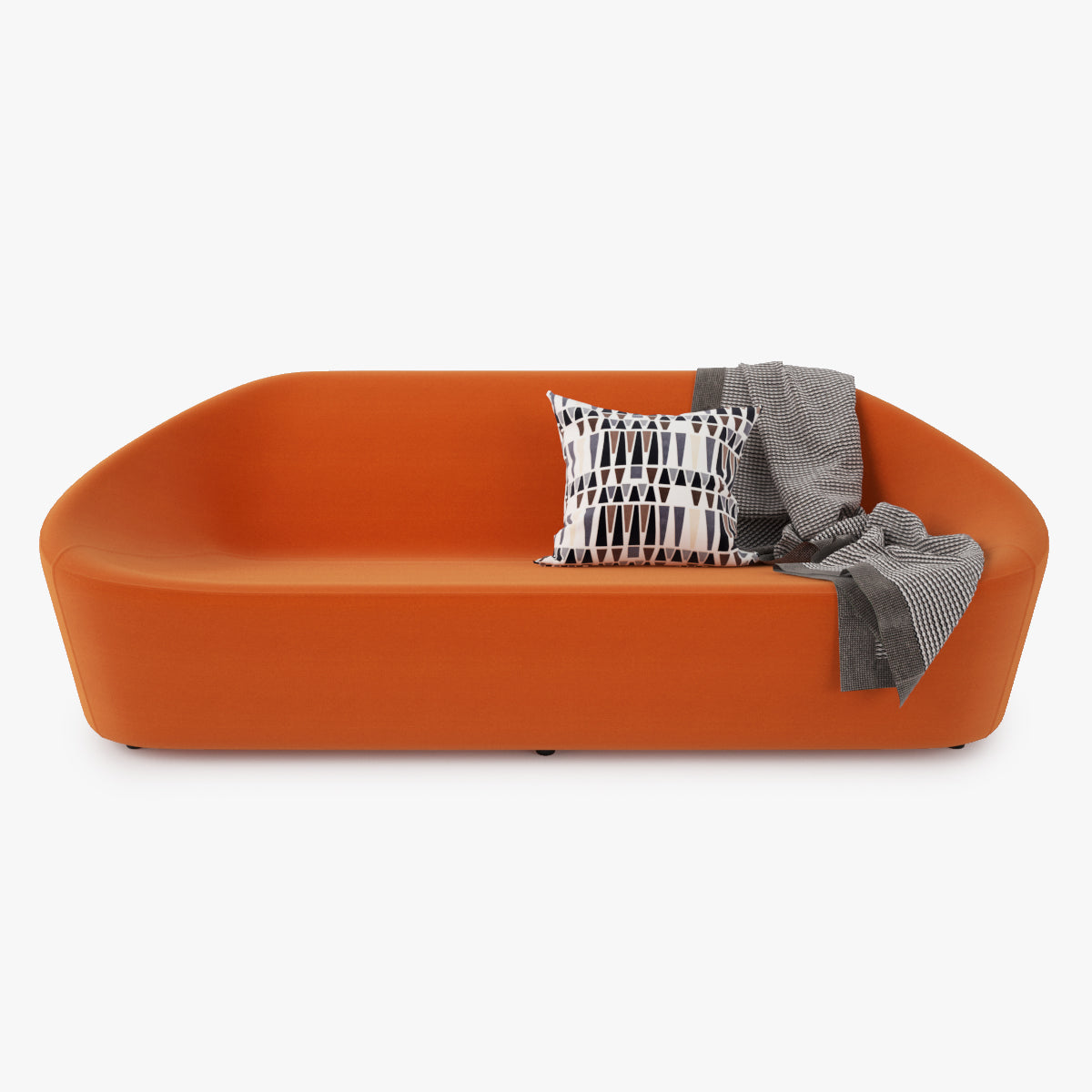 FREE Zanotta Club Sofa and Armchair 3D Model