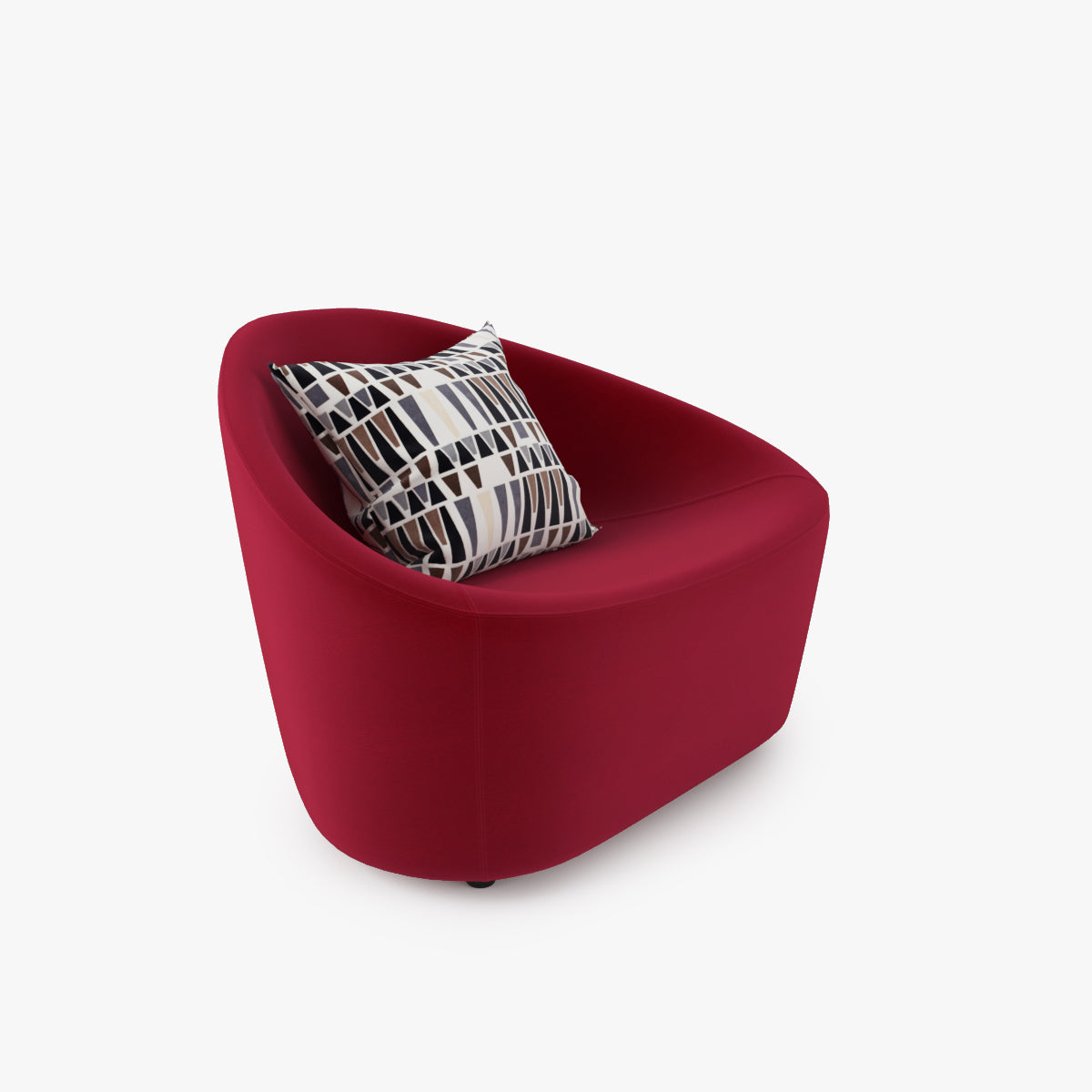 FREE Zanotta Club Sofa and Armchair 3D Model