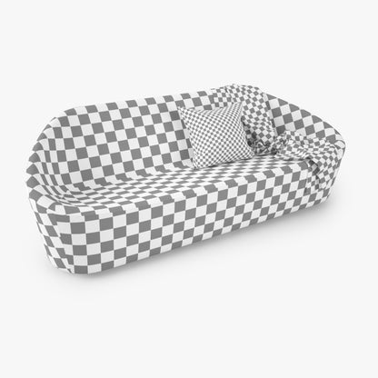 FREE Zanotta Club Sofa and Armchair 3D Model
