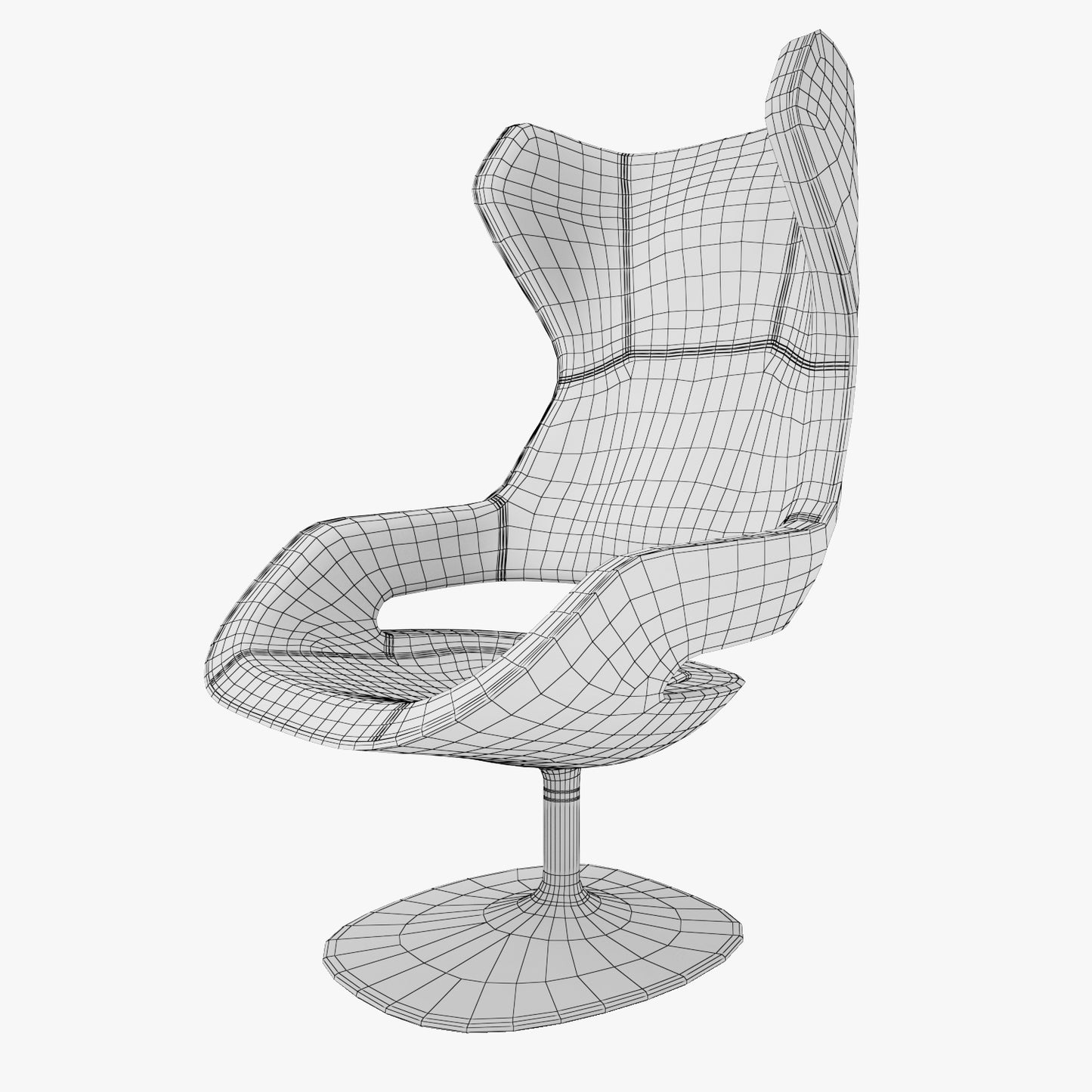 Zanotta Evolution Armchair 3D Model