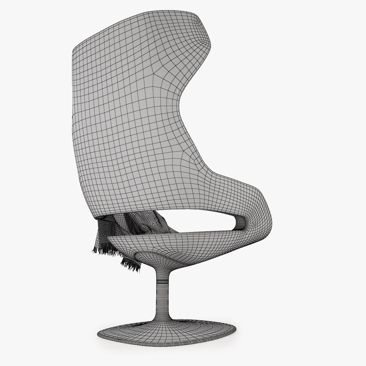 Zanotta Evolution Armchair 3D Model