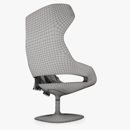 Zanotta Evolution Armchair 3D Model