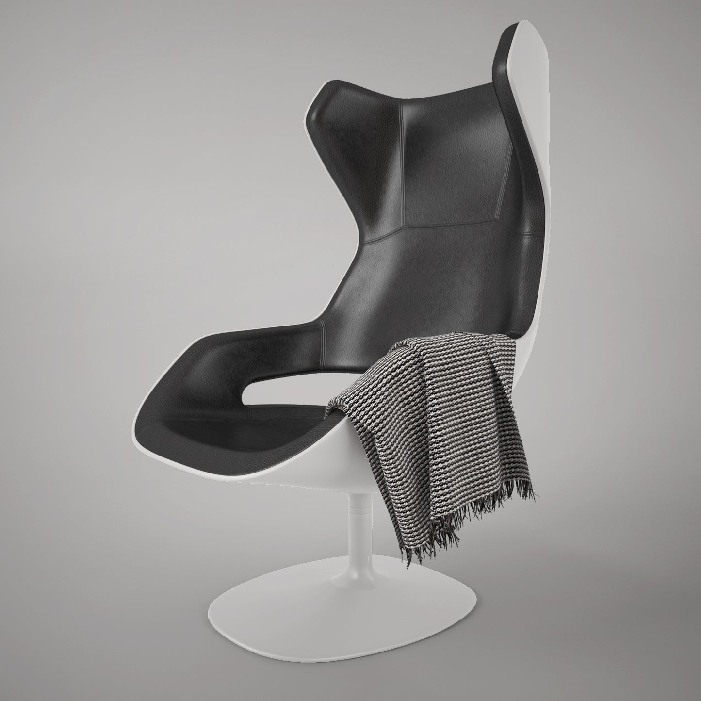 Zanotta Evolution Armchair 3D Model