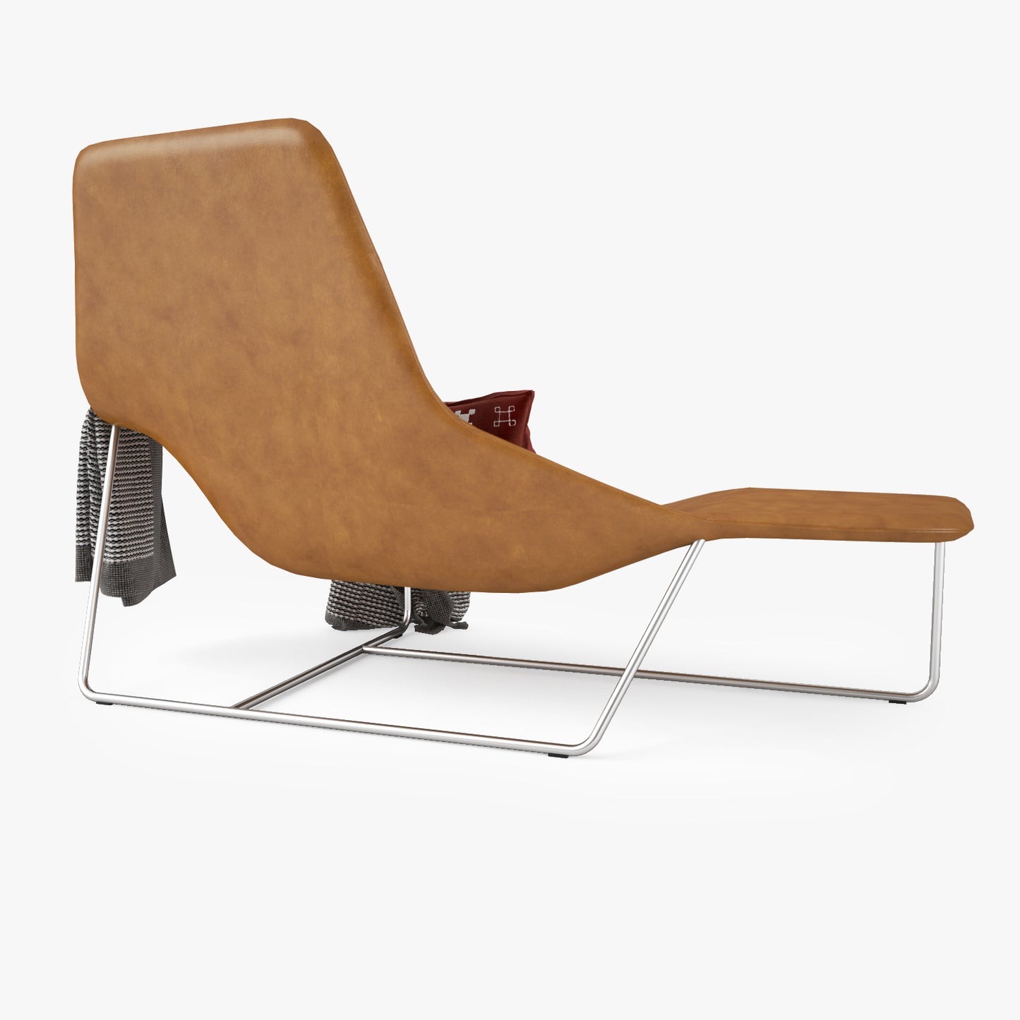 FREE Zanotta Lama Lounge Chair 3D Model