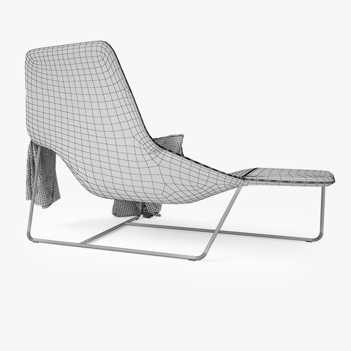 FREE Zanotta Lama Lounge Chair 3D Model
