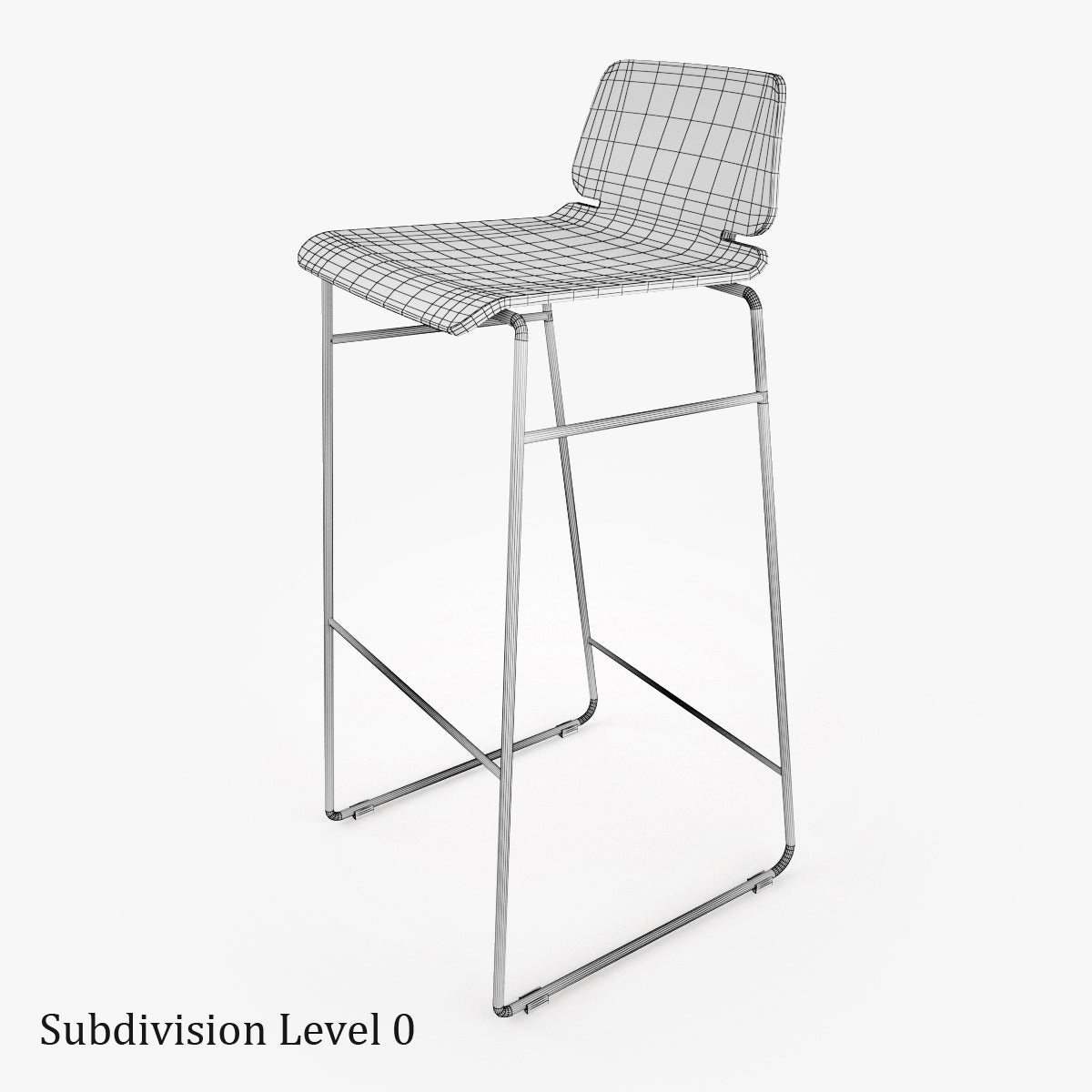 FREE Zeitraum Form Bar 3D Model