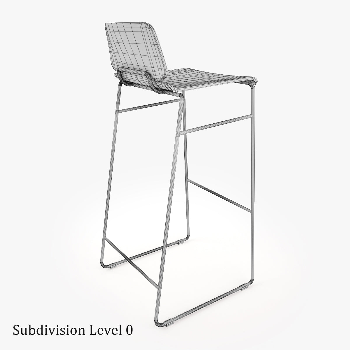 FREE Zeitraum Form Bar 3D Model