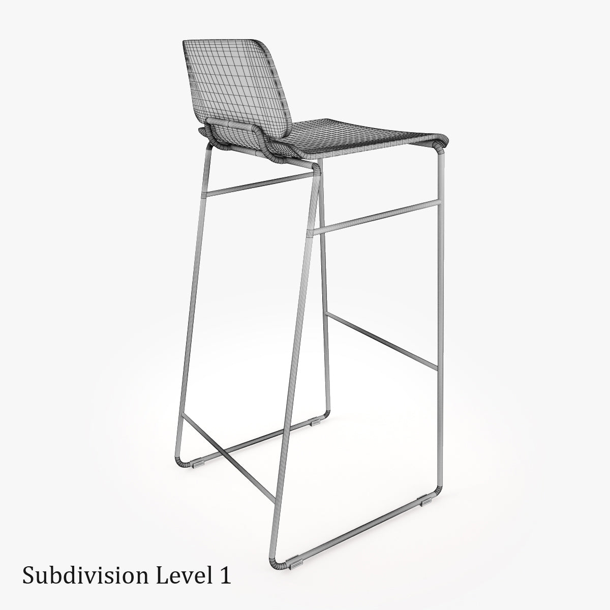 FREE Zeitraum Form Bar 3D Model