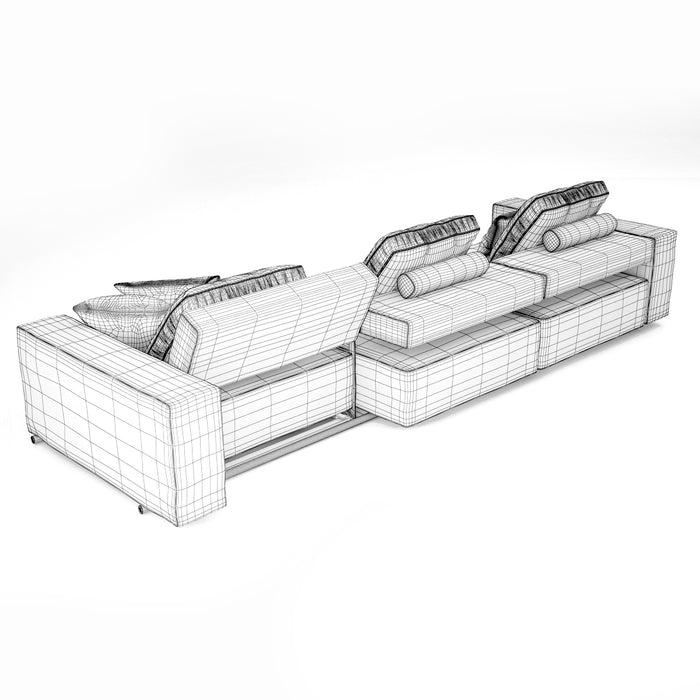 FREE B&B Italia Andy13 Sofa 3D Model