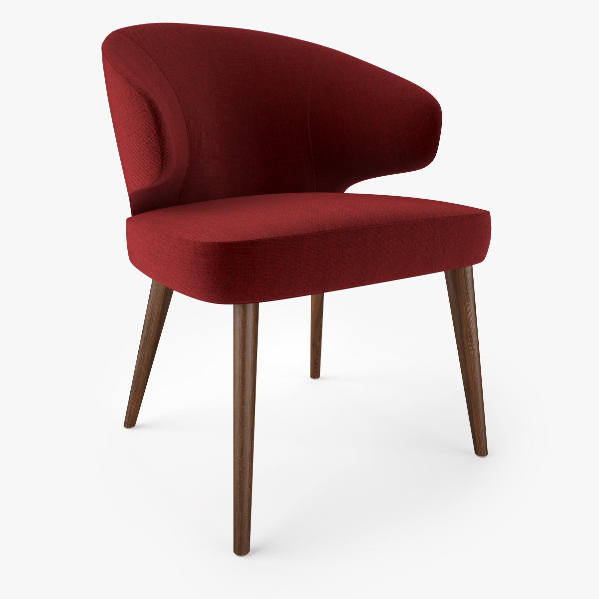 FREE Modern Dining Chair and Armchair 3D Model