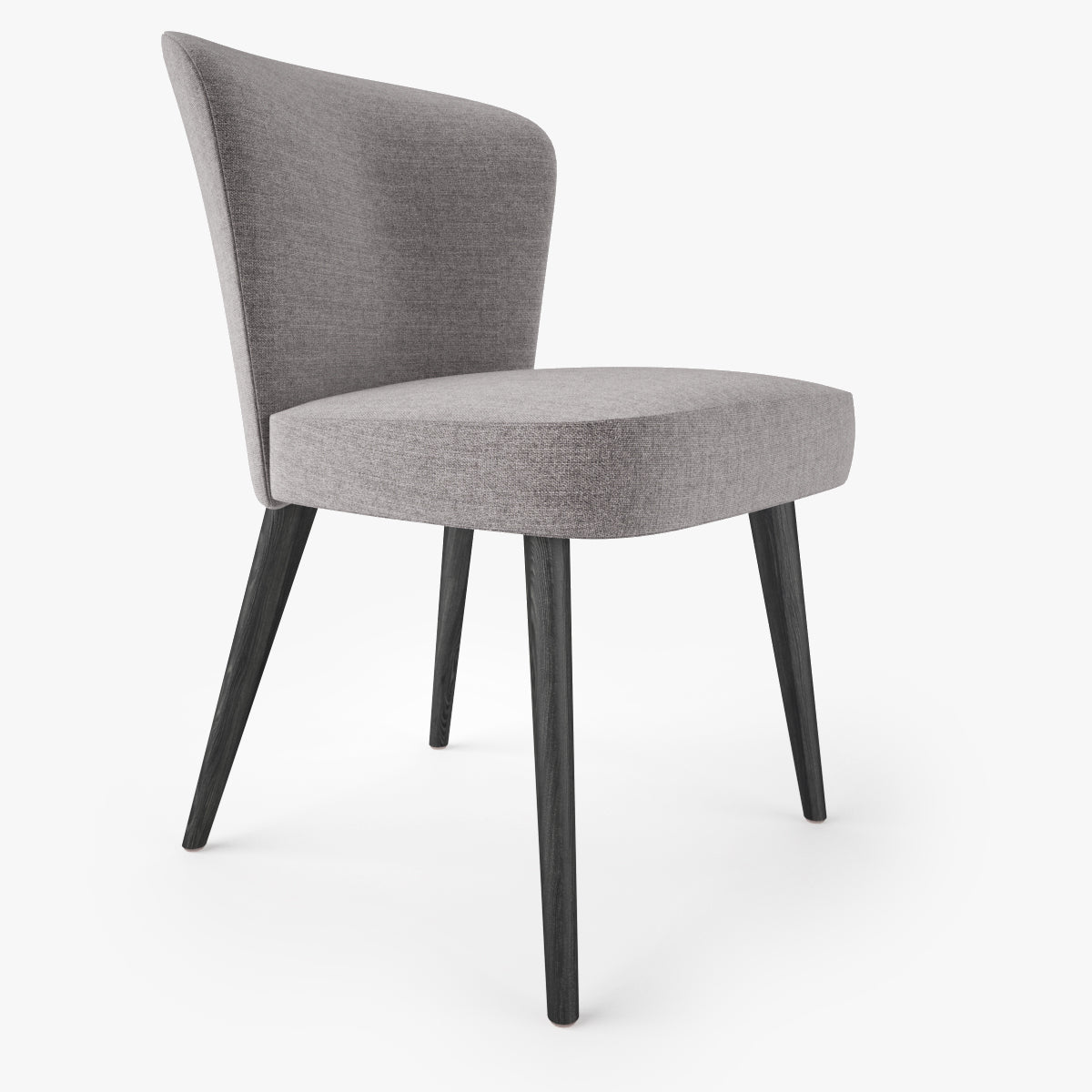 FREE Modern Dining Chair and Armchair 3D Model