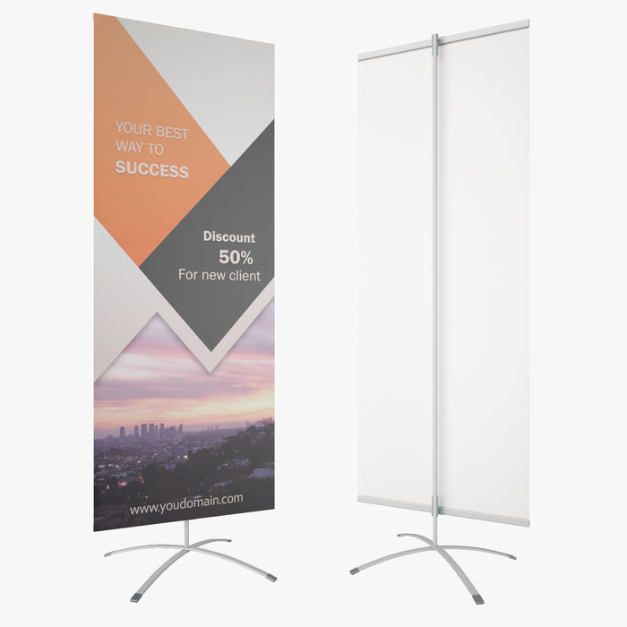 Banner Stand Easy Flex 3D Model