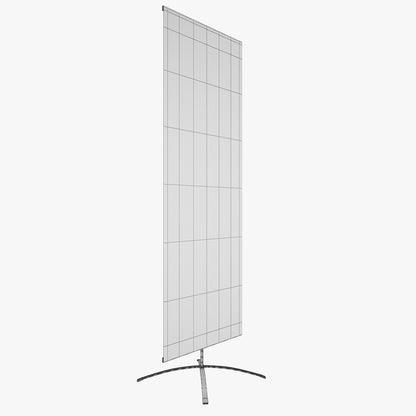 Banner Stand Easy Flex 3D Model