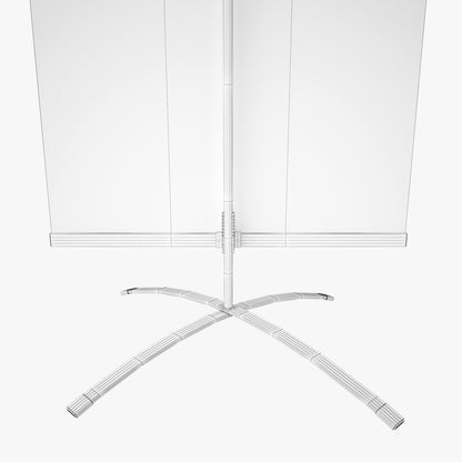 Banner Stand Easy Flex 3D Model