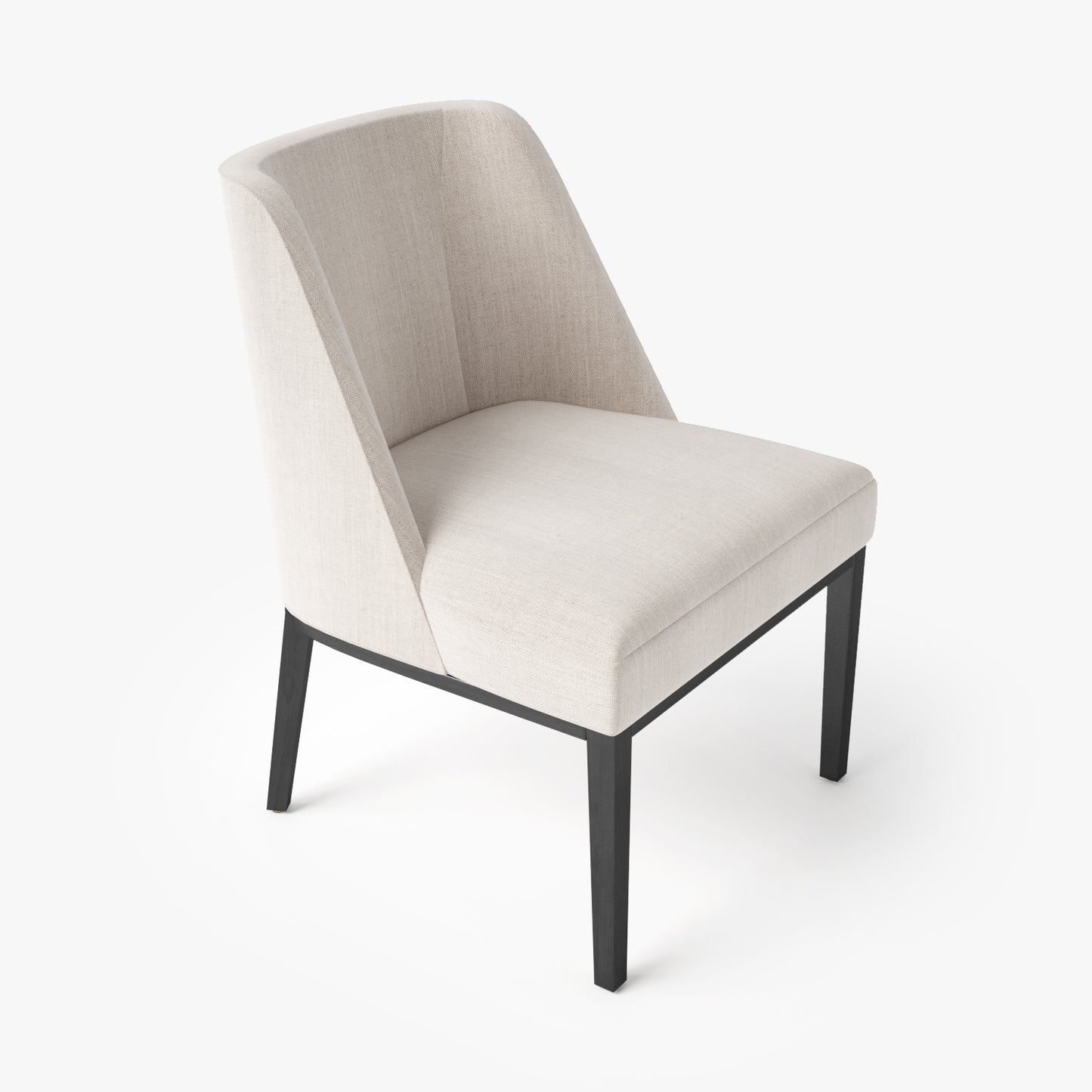 Bright Chair - Eno Side Chair with High Back 3D Model