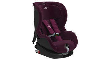 3D model Pink Britax Romer Dualfix M 0-18 kg Baby car seat S VR / AR /  low-poly